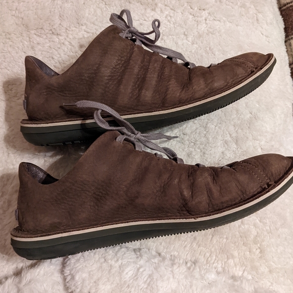Camper brown suede Beetle lace up sneakers - Picture 8 of 10